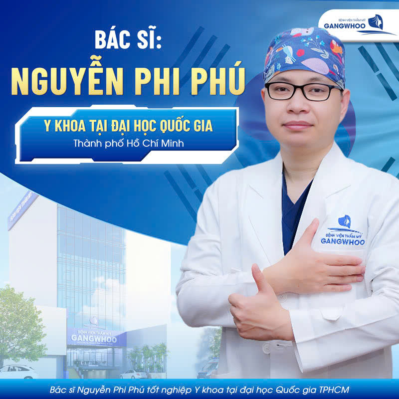 Bác sĩ Nguyễn Phi Phú tốt nghiệp Y khoa tại đại học Quốc gia TPHCM