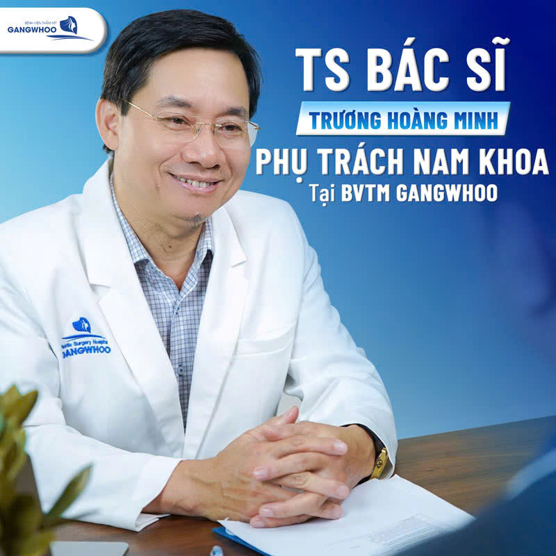TS Bác Sĩ Trương Hoàng Minh phụ trách Nam Khoa tại BVTM Gangwhoo