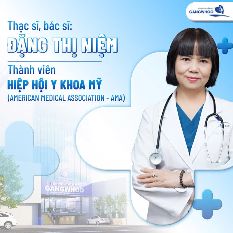 Thạc sĩ, bác sĩ Đặng Thị Niệm là thành viên hiệp hội y khoa Mỹ