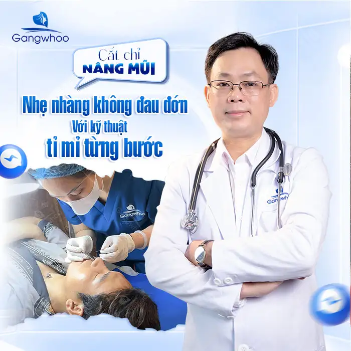 Cắt chỉ nâng mũi có đau không? Quy trình cắt chỉ sau nâng mũi như thế nào?