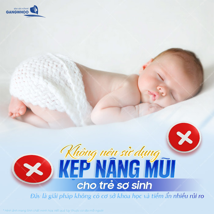 Có nên sử dụng kẹp nâng mũi cho trẻ sơ sinh? Có an toàn không? 1 Có nên sử dụng kẹp nâng mũi cho trẻ sơ sinh? Có an toàn không?