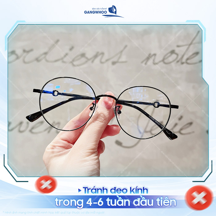 Nâng mũi bao lâu thì được đeo kính? Có cần lưu ý gì khi đeo kính?