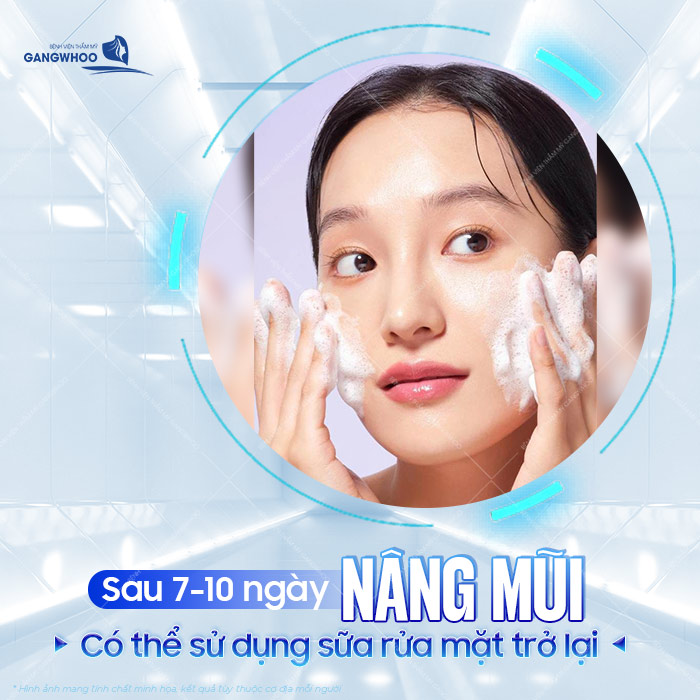 Nâng mũi bao lâu thì được dùng sữa rửa mặt? Nên chọn sản phẩm như thế nào?
