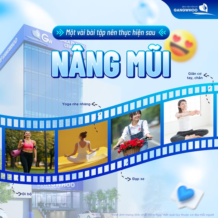 Nâng mũi bao lâu thì tập gym được và cần lưu ý gì khi bắt đầu tập luyện?
