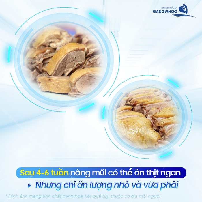 Nâng mũi có ăn được thịt ngan không? Cách lựa chọn thực phẩm phù hợp sau nâng mũi