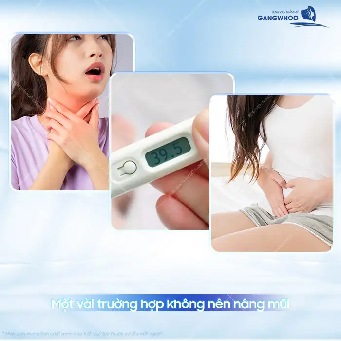 Bị cảm có nâng mũi được không? Có gây ra biến chứng gì không?