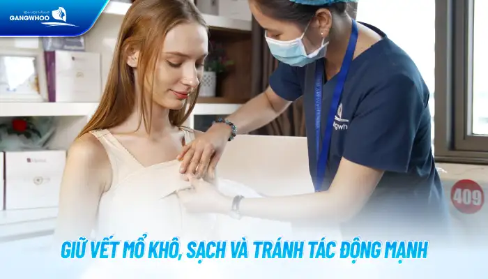 Cách giữ gìn sau nâng ngực đúng cách giúp duy trì dáng ngực lâu dài