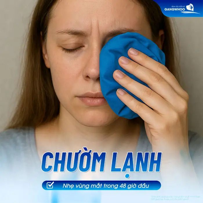 Cắt mí bao lâu hết sưng? Cách giảm sưng hiệu quả là gì?