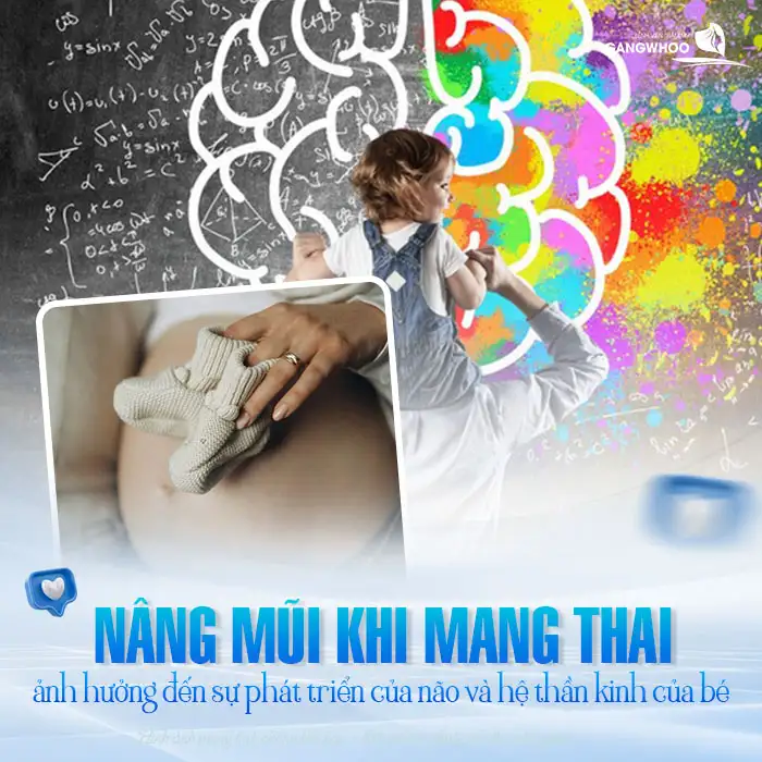 Có bầu đi nâng mũi được không? Có ảnh hưởng đến thai nhi không?