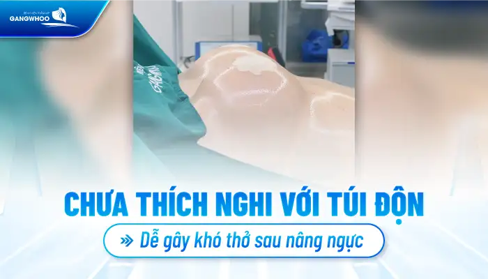 Nguyên nhân bị khó thở sau khi nâng ngực? Cách xử lý ra sao?