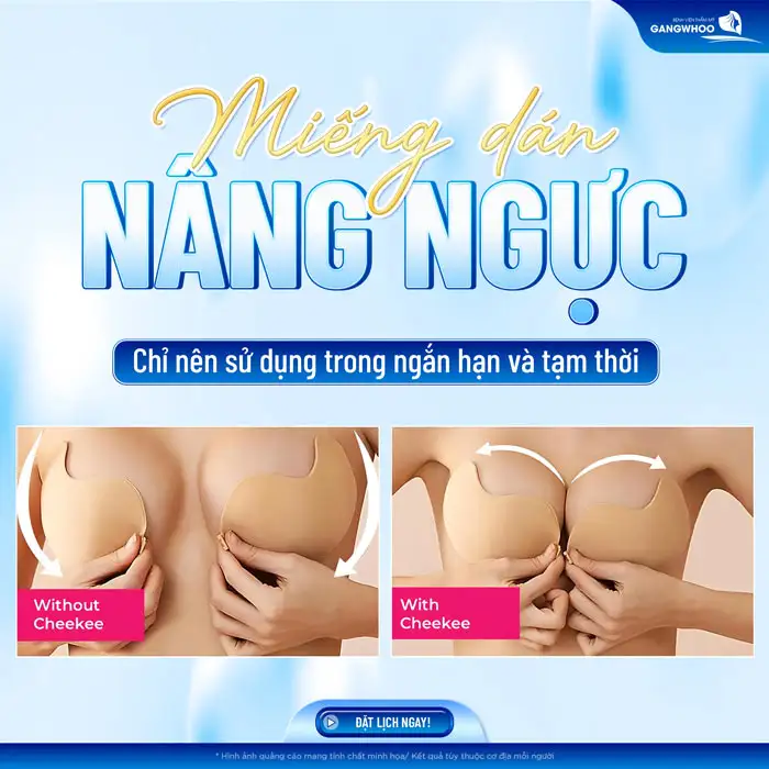 Miếng dán nâng ngực là gì? Ưu, nhược điểm của miếng dán nâng ngực?