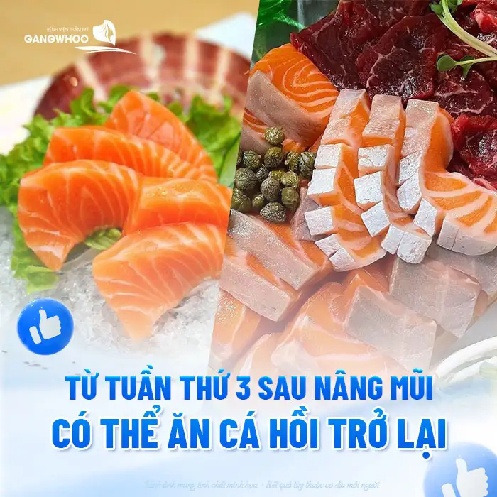 Sau nâng mũi có được ăn bún không? Có ảnh hưởng đến vết thương không?