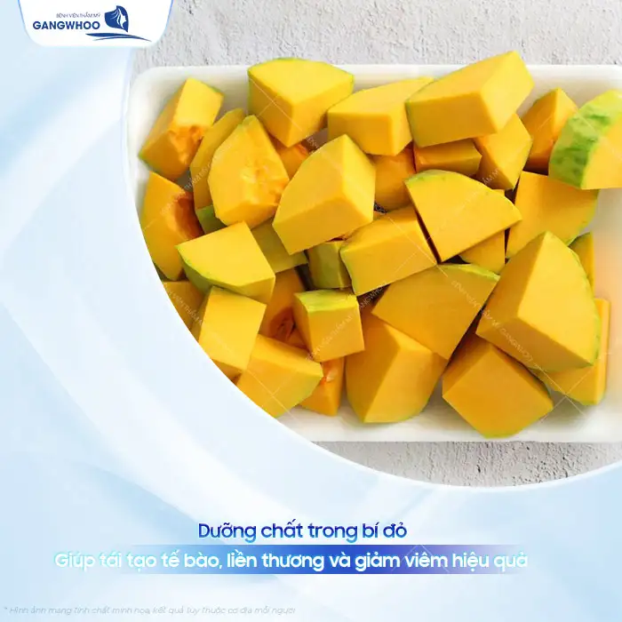 Nâng mũi có được ăn bí đỏ không? Có cần phải kiêng không?