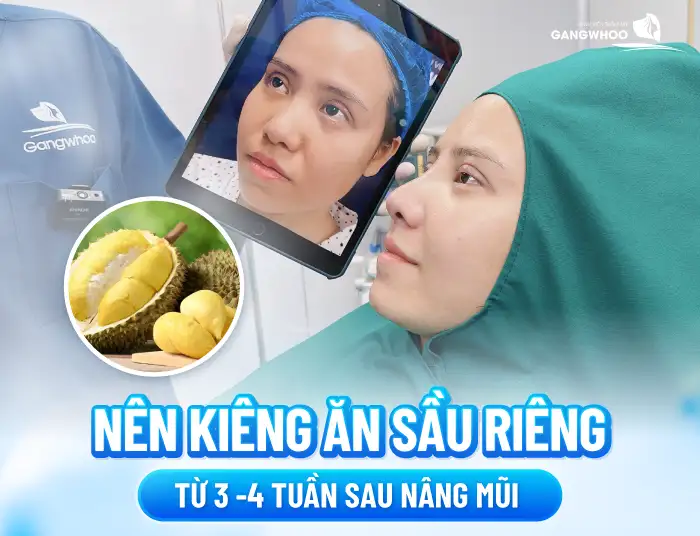 Nâng mũi có được ăn sầu riêng không? Có gây ảnh hưởng gì không?