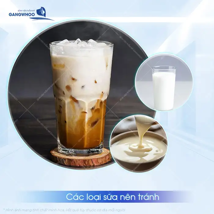 Nâng mũi có uống sữa được không? Các loại sữa nên bổ sung