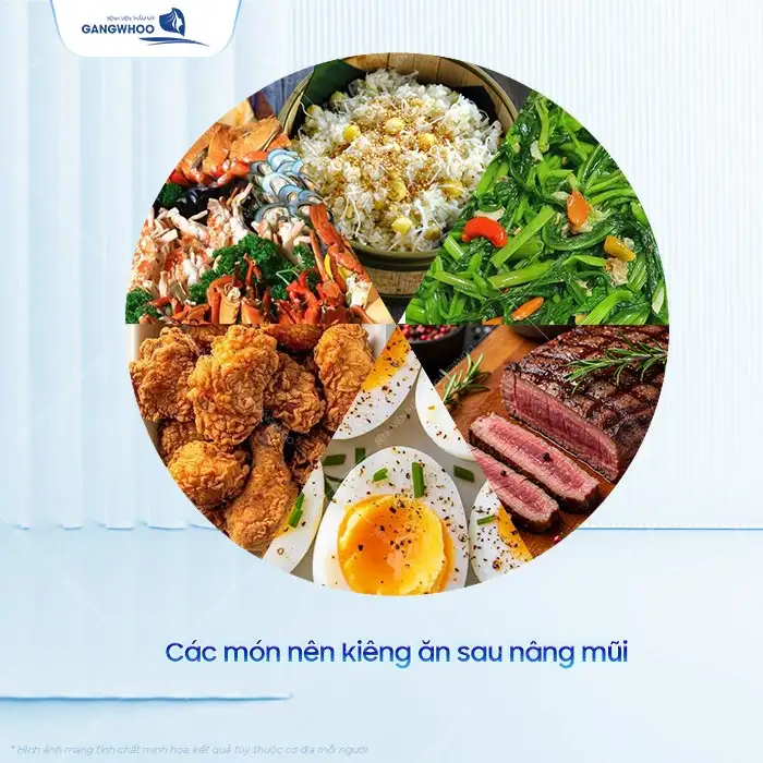 Nâng mũi ăn thịt thỏ được không, có gây ra biến chứng gì không?