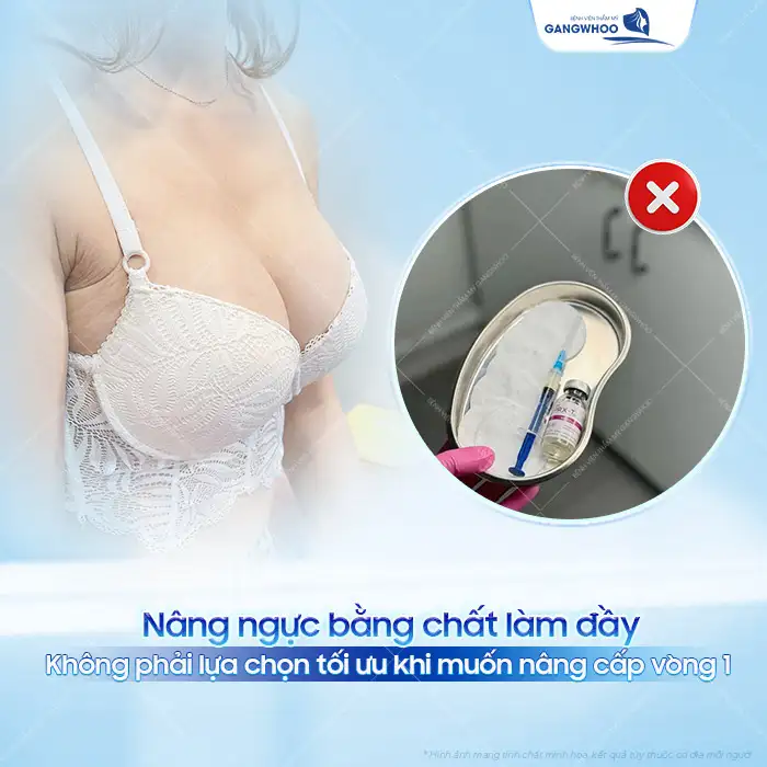 Nâng ngực bằng chất làm đầy có an toàn không? Nguy cơ tiềm ẩn là gì?