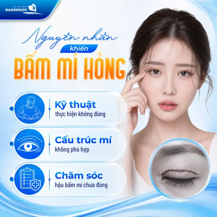 Nguyên nhân bấm mí hỏng là gì? Cách khắc phục như thế nào?