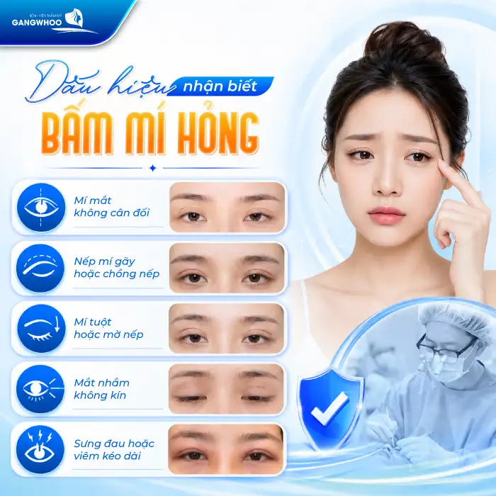 Nguyên nhân bấm mí hỏng là gì? Cách khắc phục như thế nào?