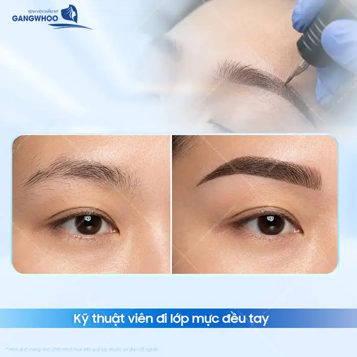 Tìm hiểu các bước phun lông mày chuẩn cơ bản hiện nay