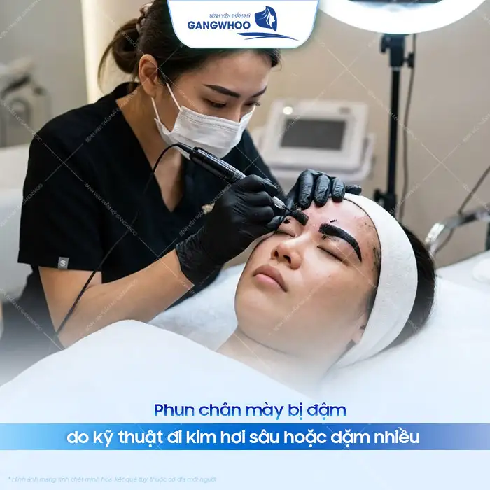 Gợi ý cách làm chân mày phun mau nhạt màu an toàn và hiệu quả