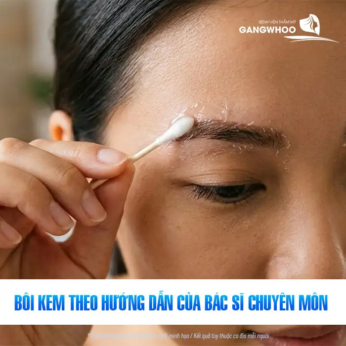 Cách làm lông mày nhanh bong sau khi phun mà vẫn an toàn và đẹp