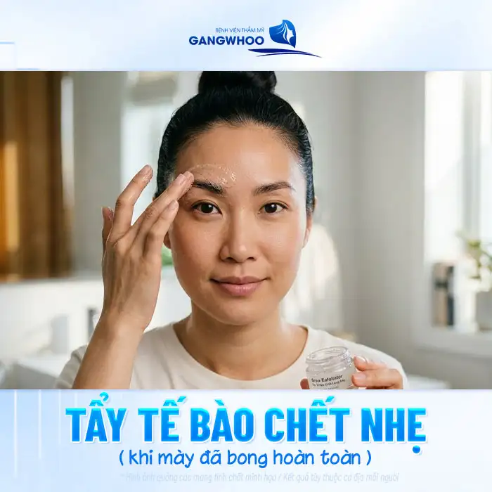 Gợi ý cách xóa xăm chân mày phun an toàn tại nhà, hiệu quả