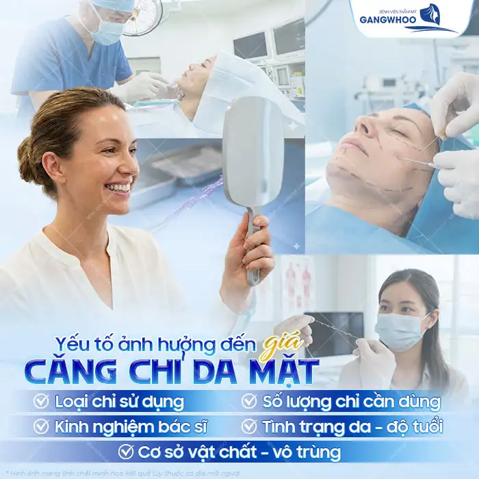 Căng chỉ da mặt giá bao nhiêu? Cập nhật bảng giá căng chỉ da mặt 2025