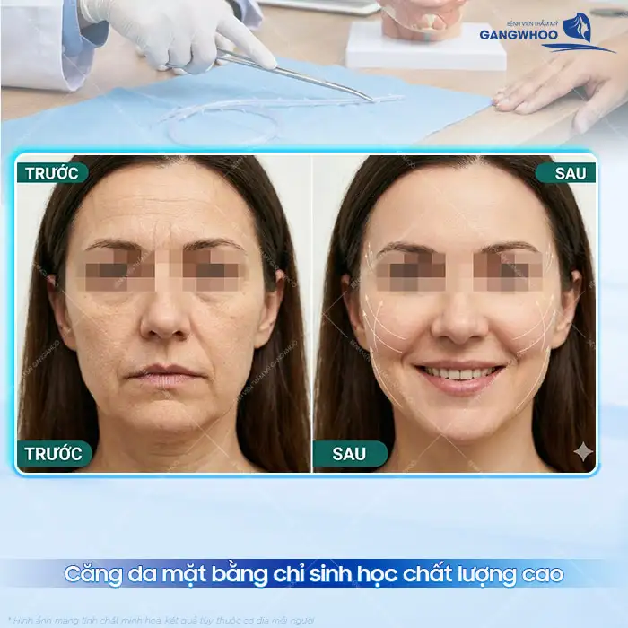 Căng da mặt bằng chỉ kim cương là gì? Có an toàn và hiệu quả không?