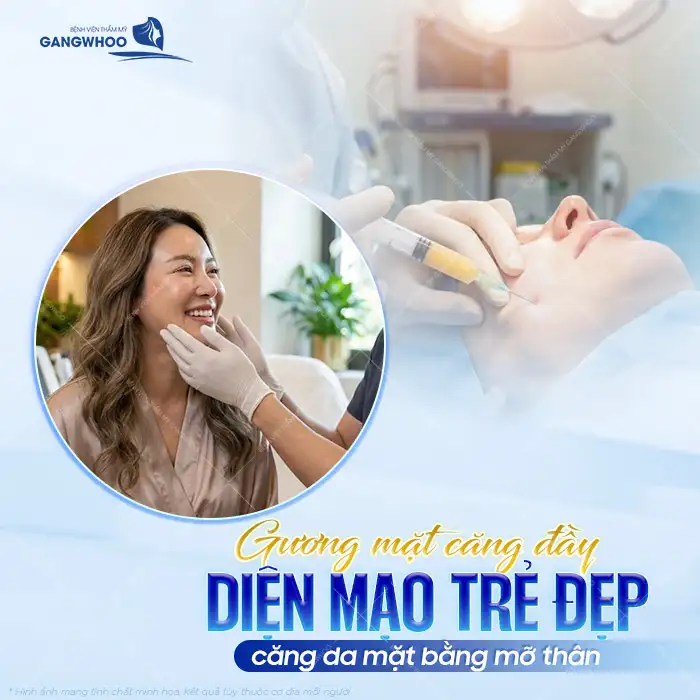 Phương pháp căng da mặt bằng mỡ tự thân là gì? Có an toàn không?