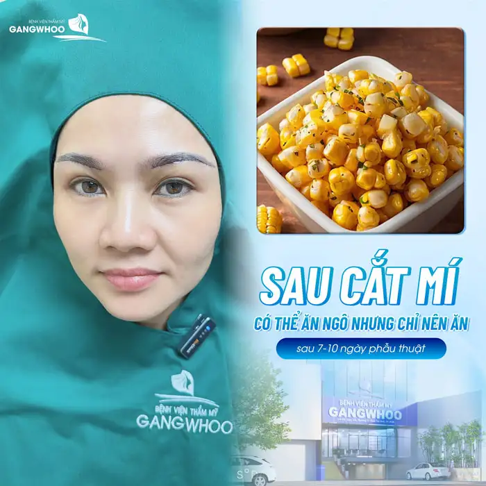 Sau cắt mí có được ăn ngô không? Những lưu ý khi ăn ngô