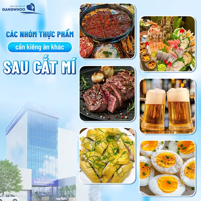Cắt mí mắt ăn thịt dê được không? Nên kiêng thịt dê bao lâu?