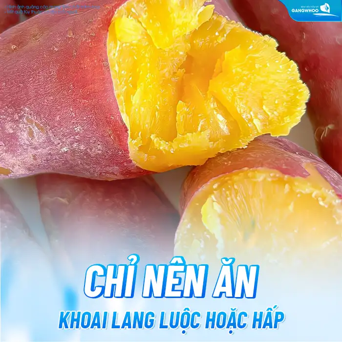 Cắt mí mắt có được ăn khoai lang không? Những lưu ý khi ăn khoai lang