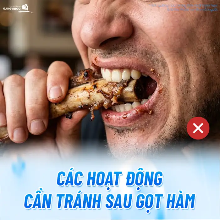 Chăm sóc sau gọt hàm đúng cách giúp mau lành và giảm sưng nhanh