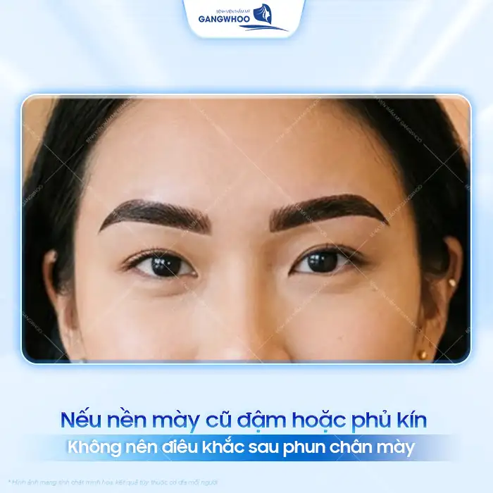Chân mày phun rồi có điêu khắc được không? Bác sĩ giải đáp chi tiết