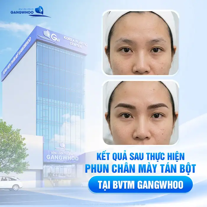 Giá phun mày tán bột bao nhiêu? Bảng giá phun mày mới nhất 2025