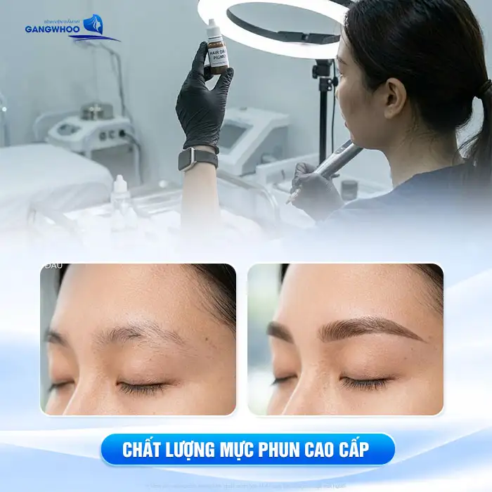 Giá phun mày tán bột bao nhiêu? Bảng giá phun mày mới nhất 2025