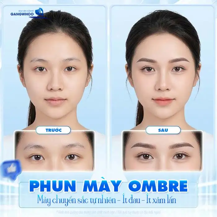 Ưu, nhược điểm của phun mày Ombre là gì? Có nên lựa chọn?