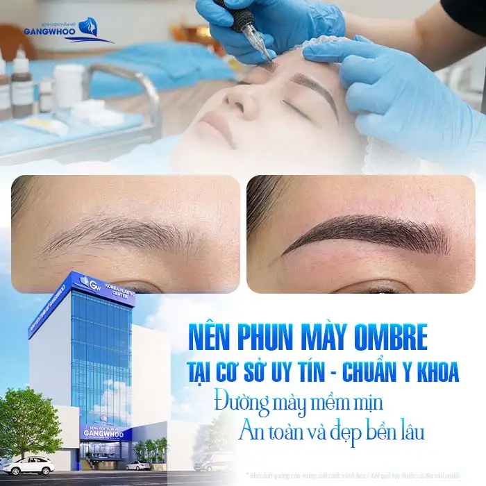 Ưu, nhược điểm của phun mày Ombre là gì? Có nên lựa chọn?