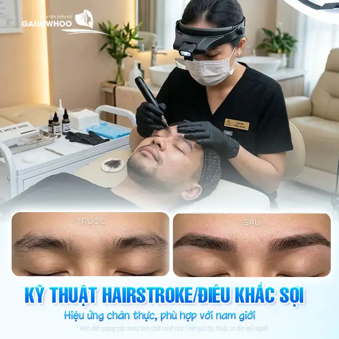 Có nên phun chân mày cho nam? Các kiểu dáng chân mày đẹp, nam tính