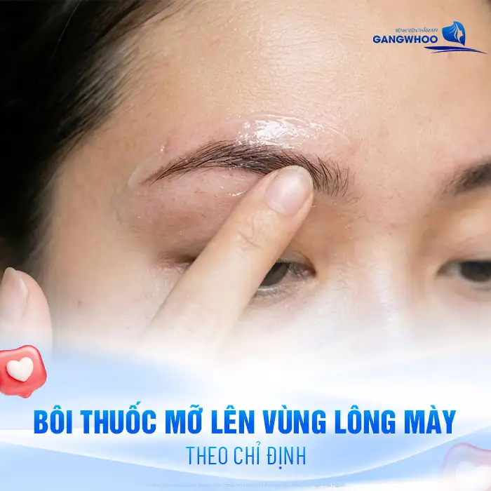 Phun lông mày bao lâu thì lên màu? Các giai đoạn hồi phục chuẩn