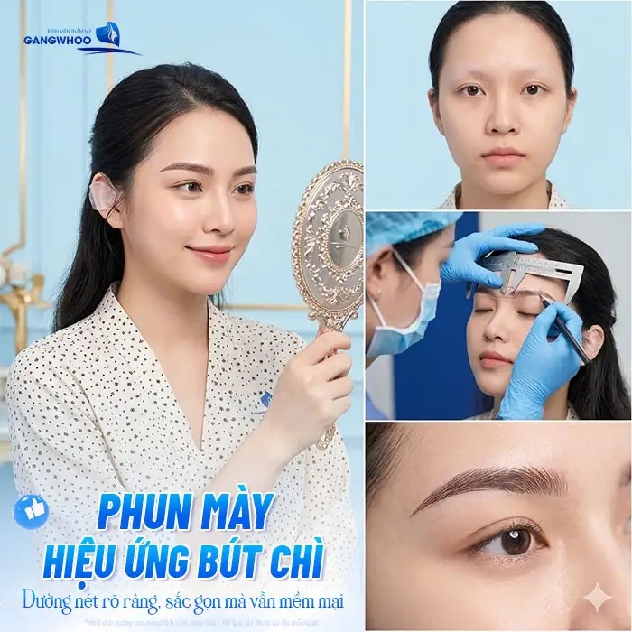 Phun mày hiệu ứng bút chì là gì? Ưu, nhược điểm như thế nào?