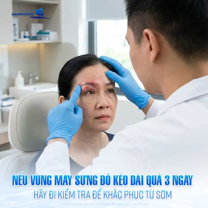 Phun tán bột lông mày bao lâu thì bong? Thời gian hồi phục ra sao?