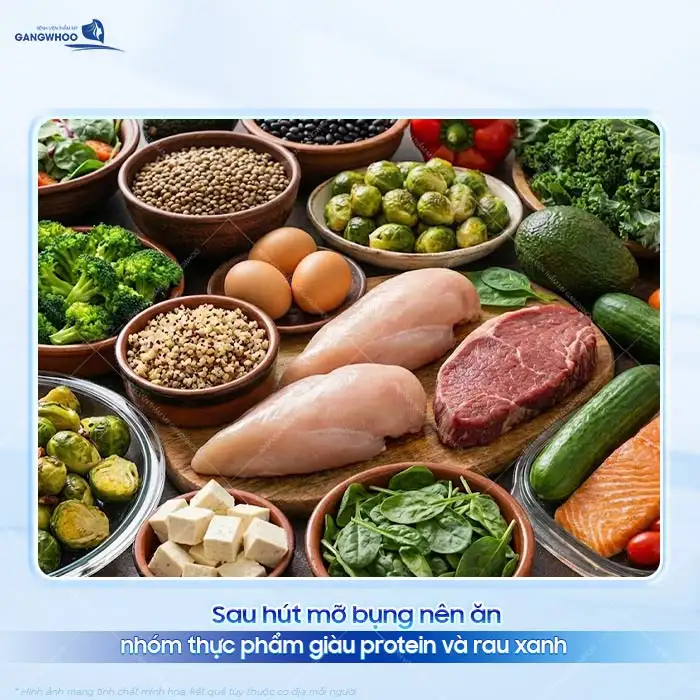 Sau khi hút mỡ nên ăn gì để nhanh hồi phục và đạt hiệu quả cao