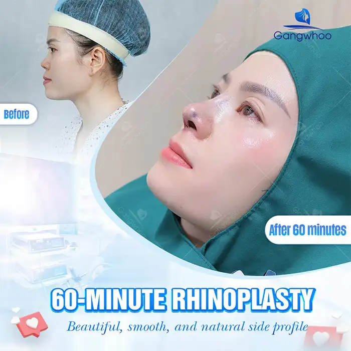 Should you consider rhinoplasty using autologous fat? Are there any potential complications?