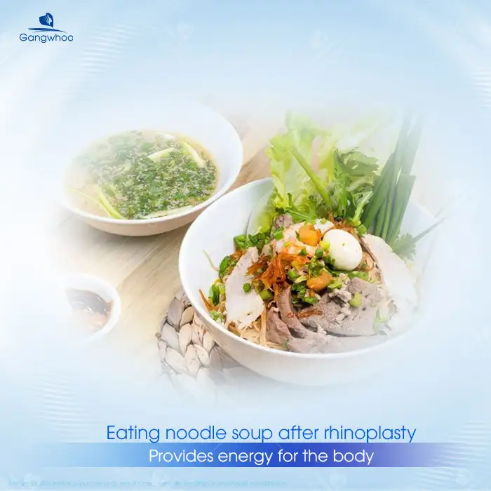 Can you eat hu tieu after nose augmentation? Notes when eating hu tieu after nose augmentation