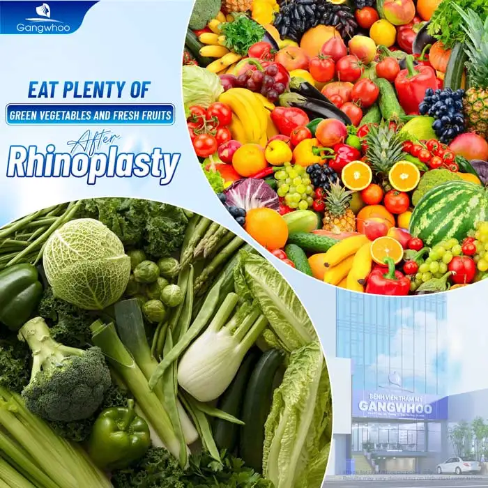 Can you eat sponge cake after nose augmentation? Are there any precautions?