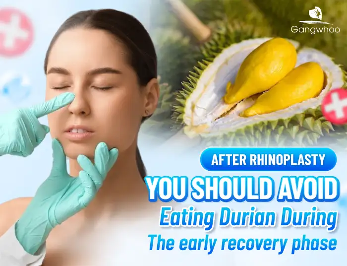 Can you eat durian after rhinoplasty? Does it cause any adverse effects?