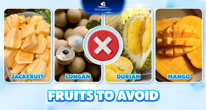 Can you eat durian after rhinoplasty? Does it cause any adverse effects?