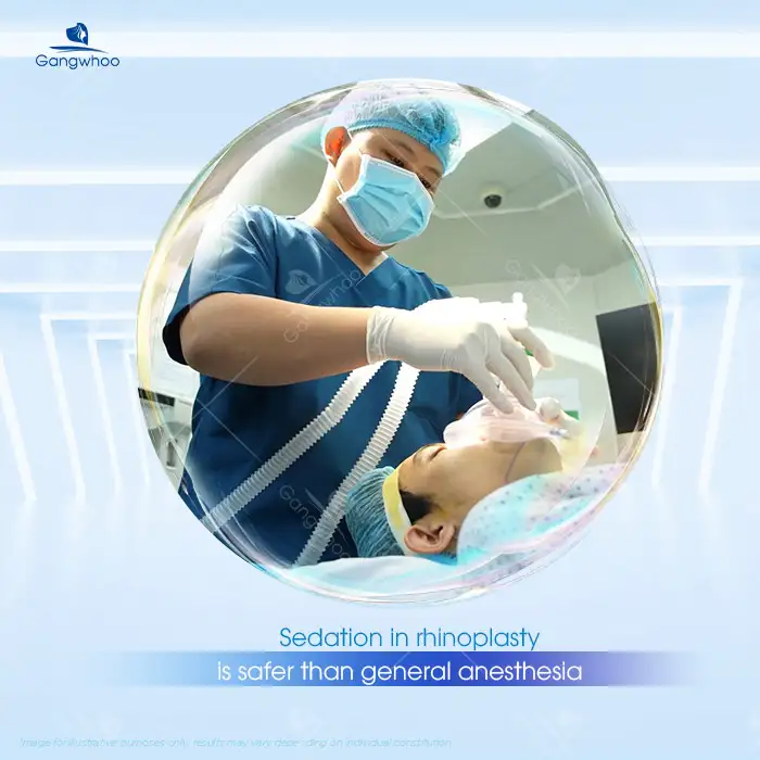What is Sedation During Rhinoplasty? Should You Choose General Anesthesia or Sedation for Rhinoplasty?